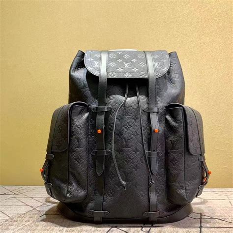 all black louis vuitton backpack.